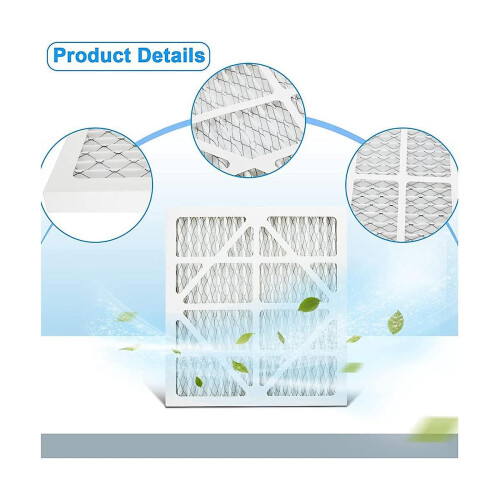 5pcs Filter Replacement Set For Merv-10 Pureairo Hepa Pro Air Scrubber 1