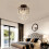 Living And Home Crystal Mount Ceiling Light 1