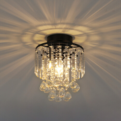 Living And Home Crystal Mount Ceiling Light 1