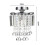 Living And Home Crystal Mount Ceiling Light 6