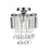 Living And Home Crystal Mount Ceiling Light 5