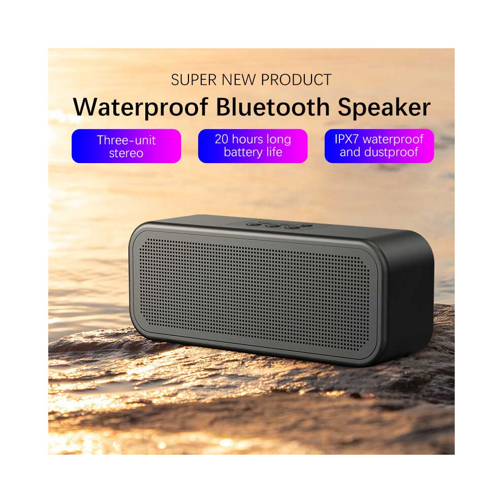 (White) F13 HiFi Waterproof BT Wireless Speaker-image-OPC-PDNRSYX-NEW