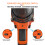 21V Cordless Combi Drill Set Electric Impact Driver Screwdriver, 1.5AH Battery&Fast Charger, Safety Lock 3/8" Chuck, 25+1 Torque Setting 5