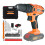 Battery Powered Drill Cordless Handheld Drill, 21V Combi Drill Power Drill Driver for Drilling 1