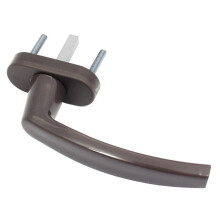 Classic Brown Window Handle - 35mm Pin Included