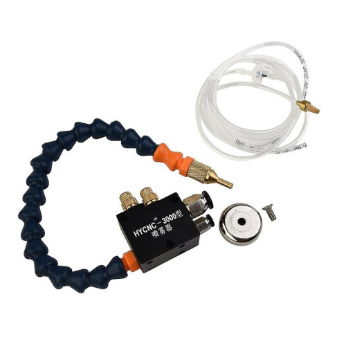 Mist Coolant Spray System Tools Set For Air Pipe Cnc Lathe Milling Drill Machine Ft 2