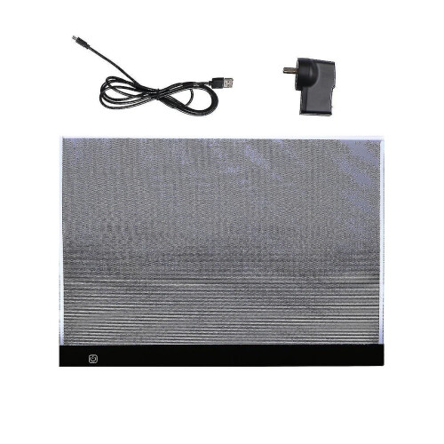 Portable A3 Led Light Box Stencil Board Drawing Board Tracing Animation Table With Au Plug (3 Settings Dimmable Brightness   Usb Cable   Power Adapter