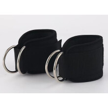 Ankle Strap Multi Gym Cable Attachment D-ring Leg Thigh Pulley For Workout
