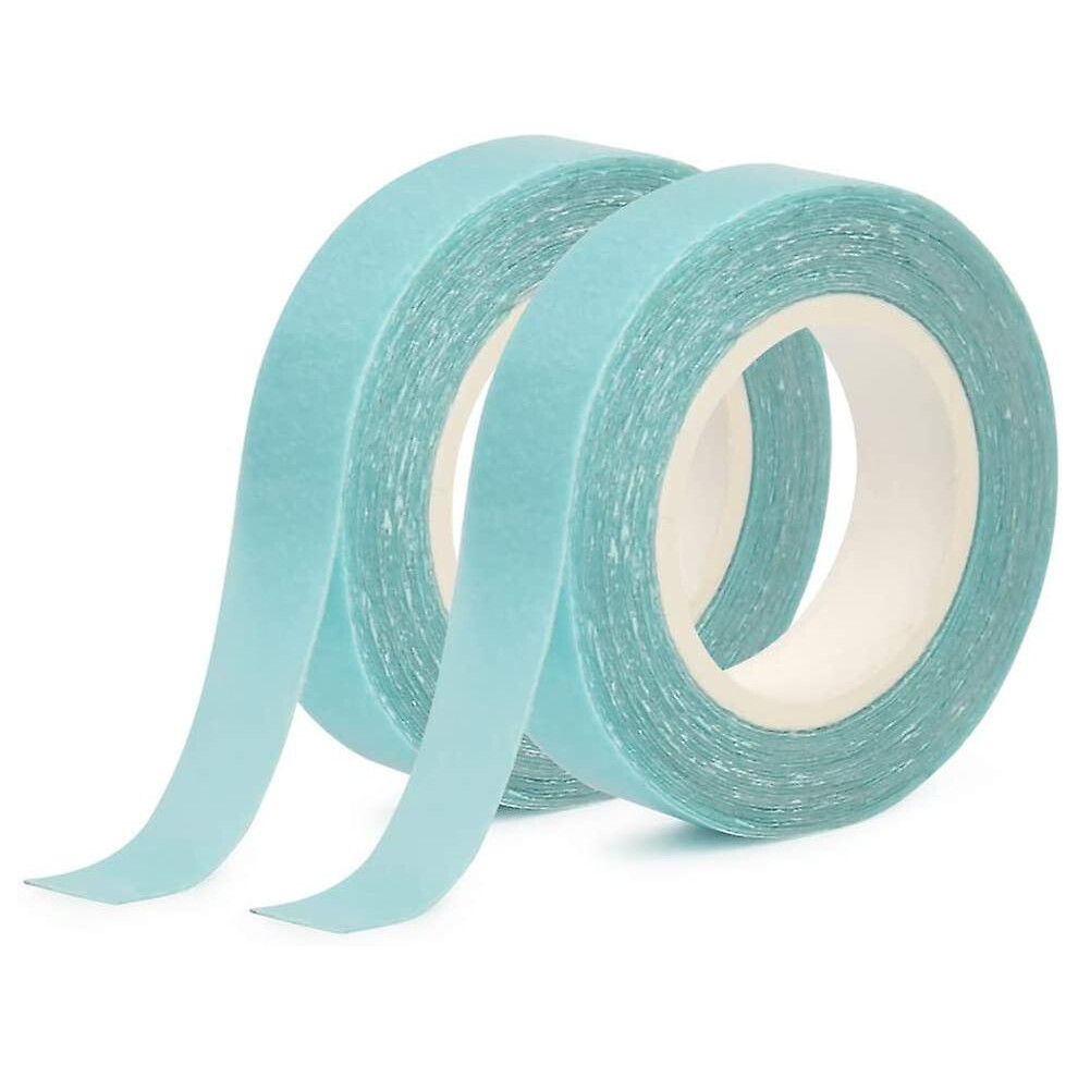 2 Rolls Hair Extension Tape Tabs Double Sided Adhesive Tape For Hair Extensions, Double Sided Wig Tape Roll, Adhesive Lace Front Support Tape Roll Wig