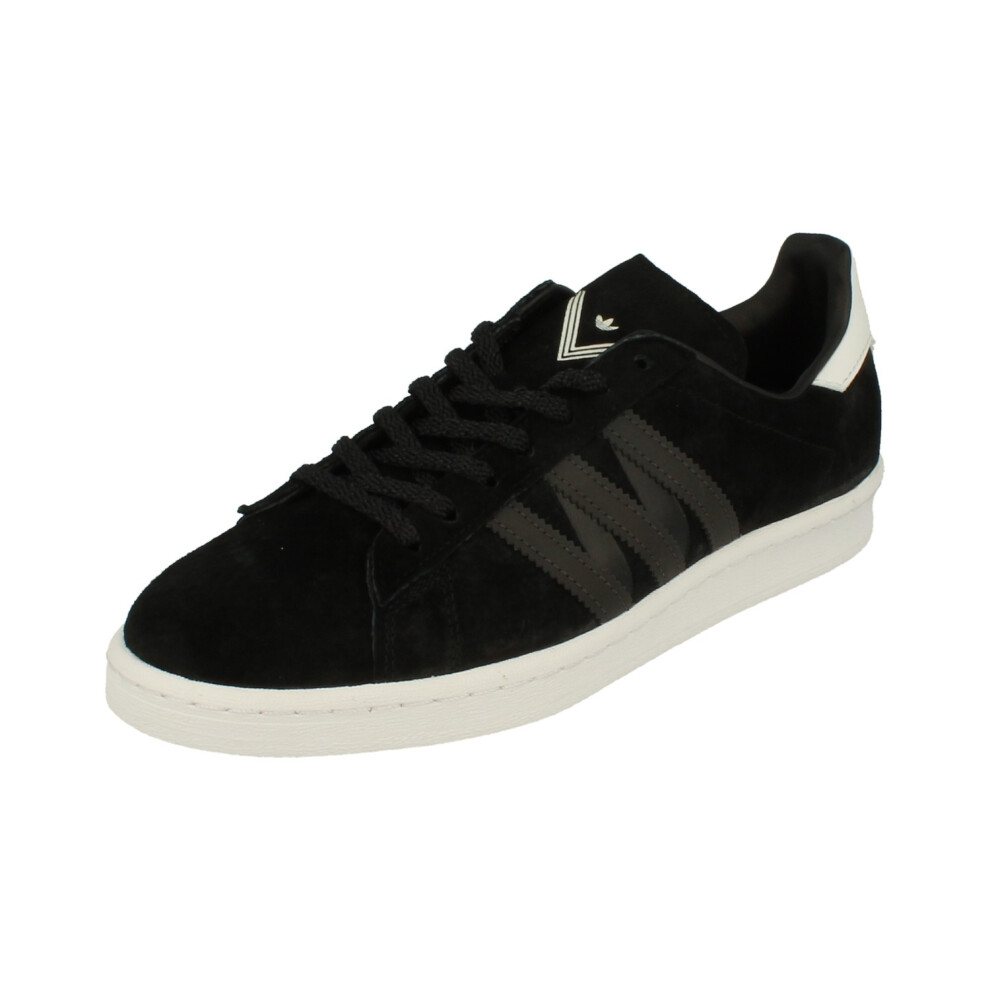 Adidas Originals White Mountaineering Wm Campus 80S Mens Trainers Sneakers (Uk 6.5 Us 7 Eu 40, Black White Ba7516) White,Black