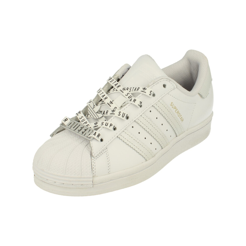 (3.5) Adidas Originals Superstar Womens Trainers Sneakers Fv3392