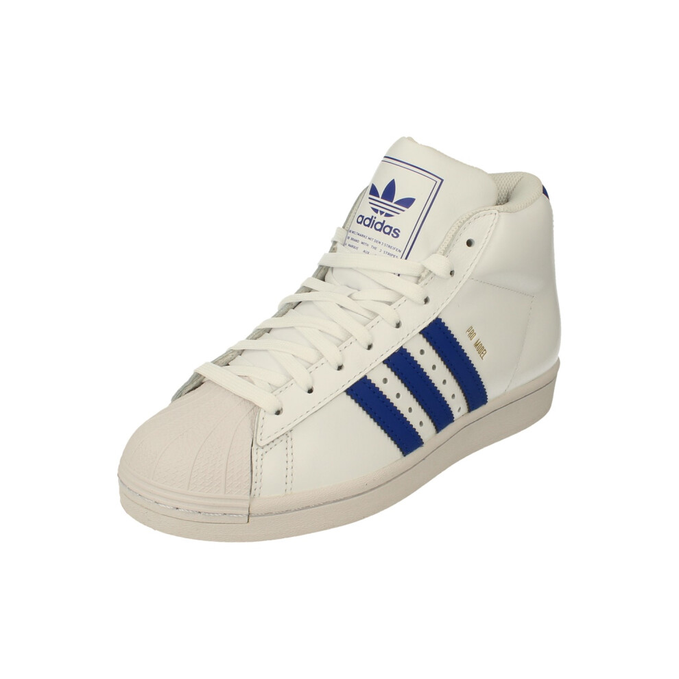 (4.5) Adidas Originals Pro Model Mens Hi Top Trainers Sneakers Fv4977