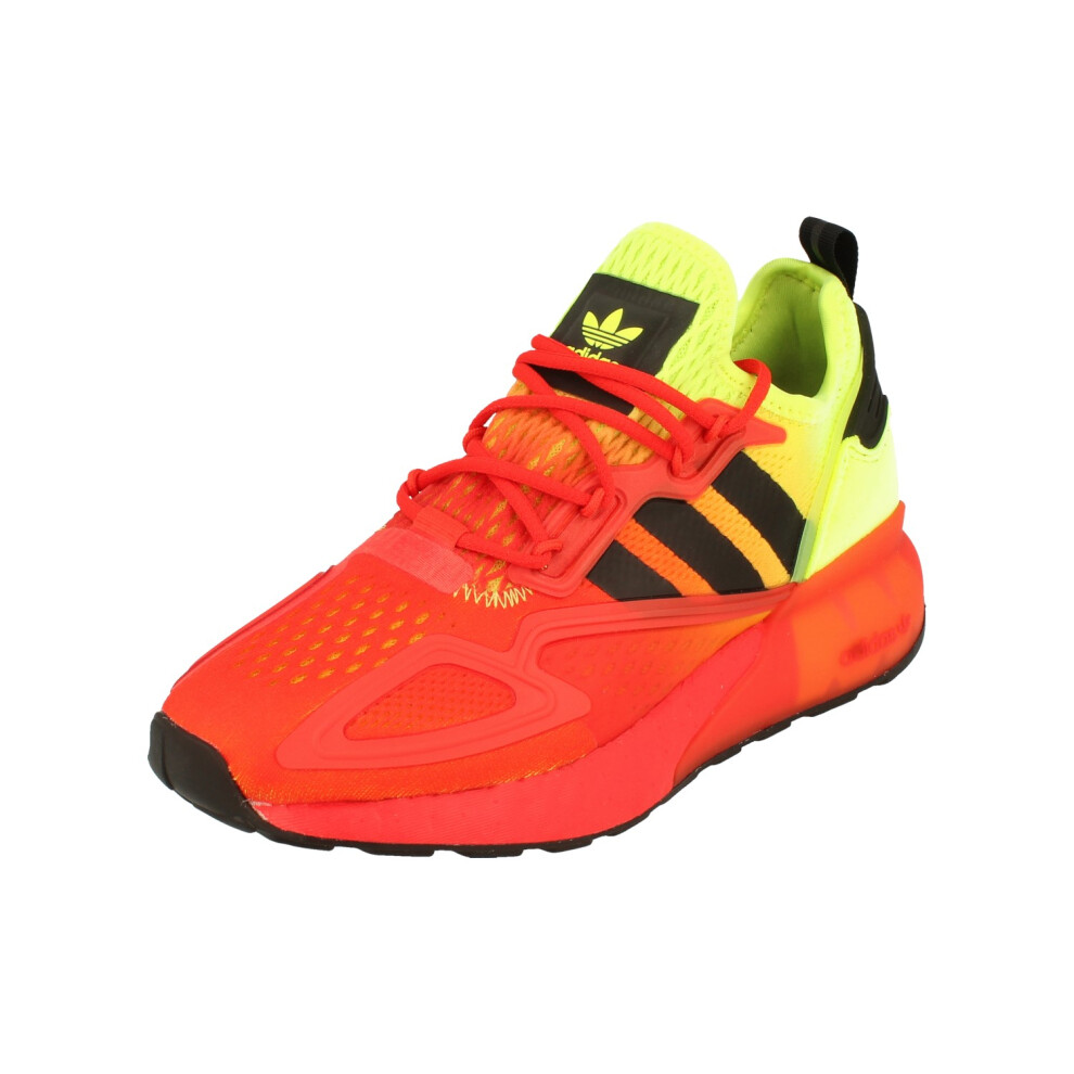 (3.5) Adidas Originals Zx 2K Boost Junior Running Trainers Sneakers Fv8595