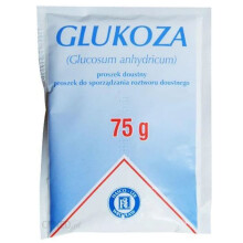 Glukoza 75 g Dextrose Powder - Pure Glucose for Quick Energy & Muscle Support