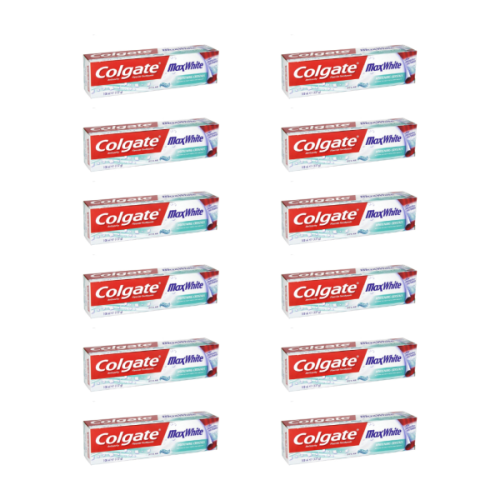 Colgate colgate max white crystal mint 100ml - Pack of 12