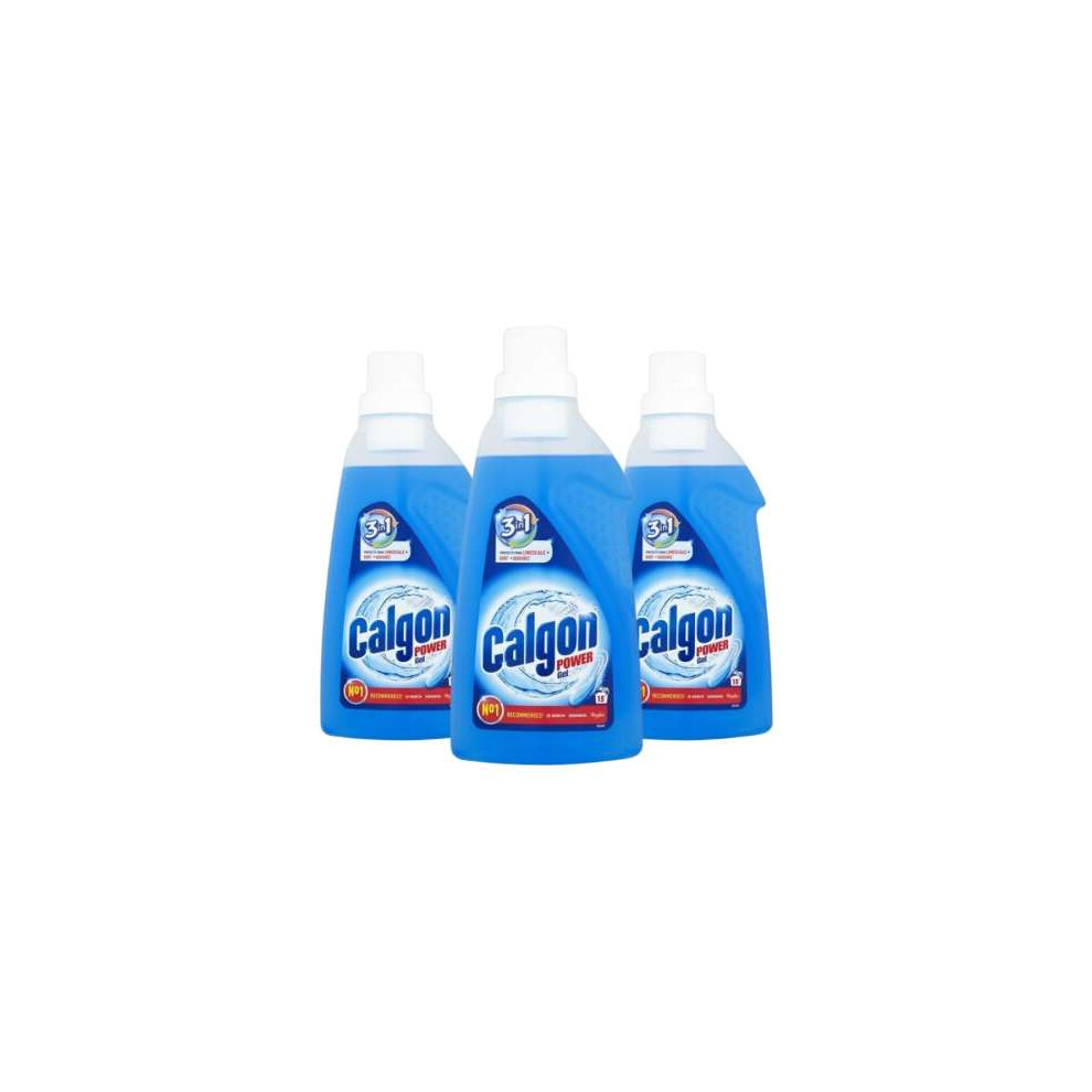 Calgon Gel 3-In-1 Water Softener, 750ml - Pack of 3