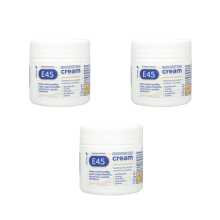 E45 Cream 125 g � Moisturiser for Dry Skin and Sensitive Skin - Pack of 3