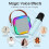 (Blue) Karaoke Machine For Kids 3