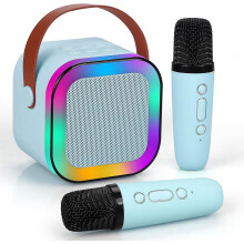 (Blue) Karaoke Machine For Kids