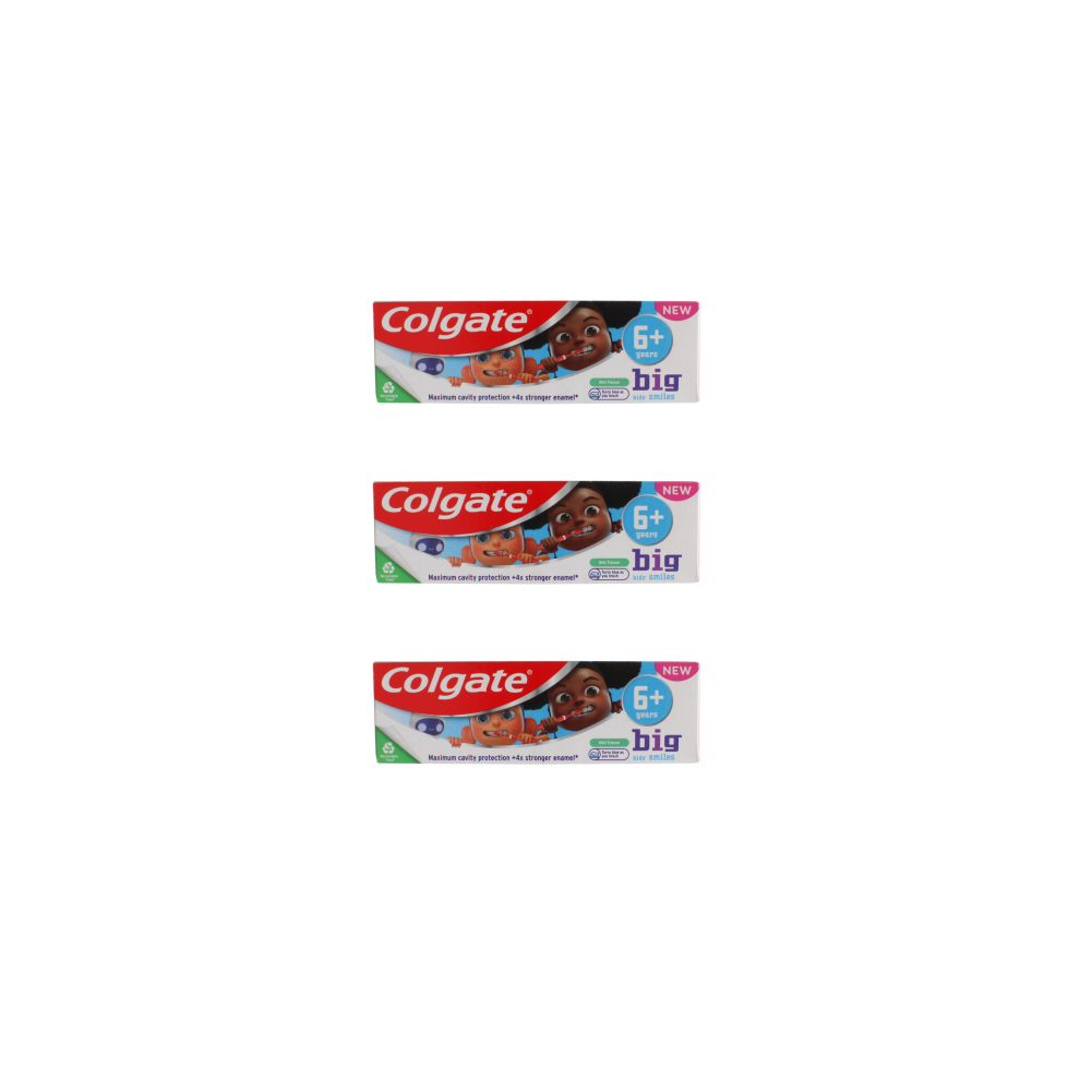 Colgate Palmolive 6 Plus Years Smiles Toothpaste - Pack of 3