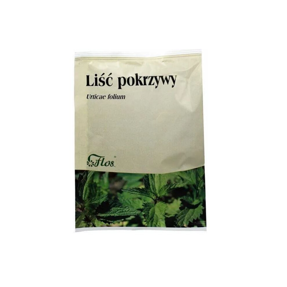 Polskie Suplementy Nettle Leaf Tea 50G - Dried Urtica Dioica Folium, Mild Diuretic & Antirheumatic Herbal Infusion (Flos)