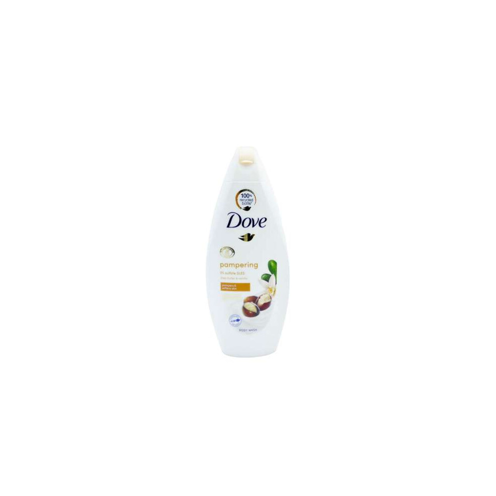 Dove Pampering Body Wash Shea Butter & Vanilla 225ML - Pack of 12