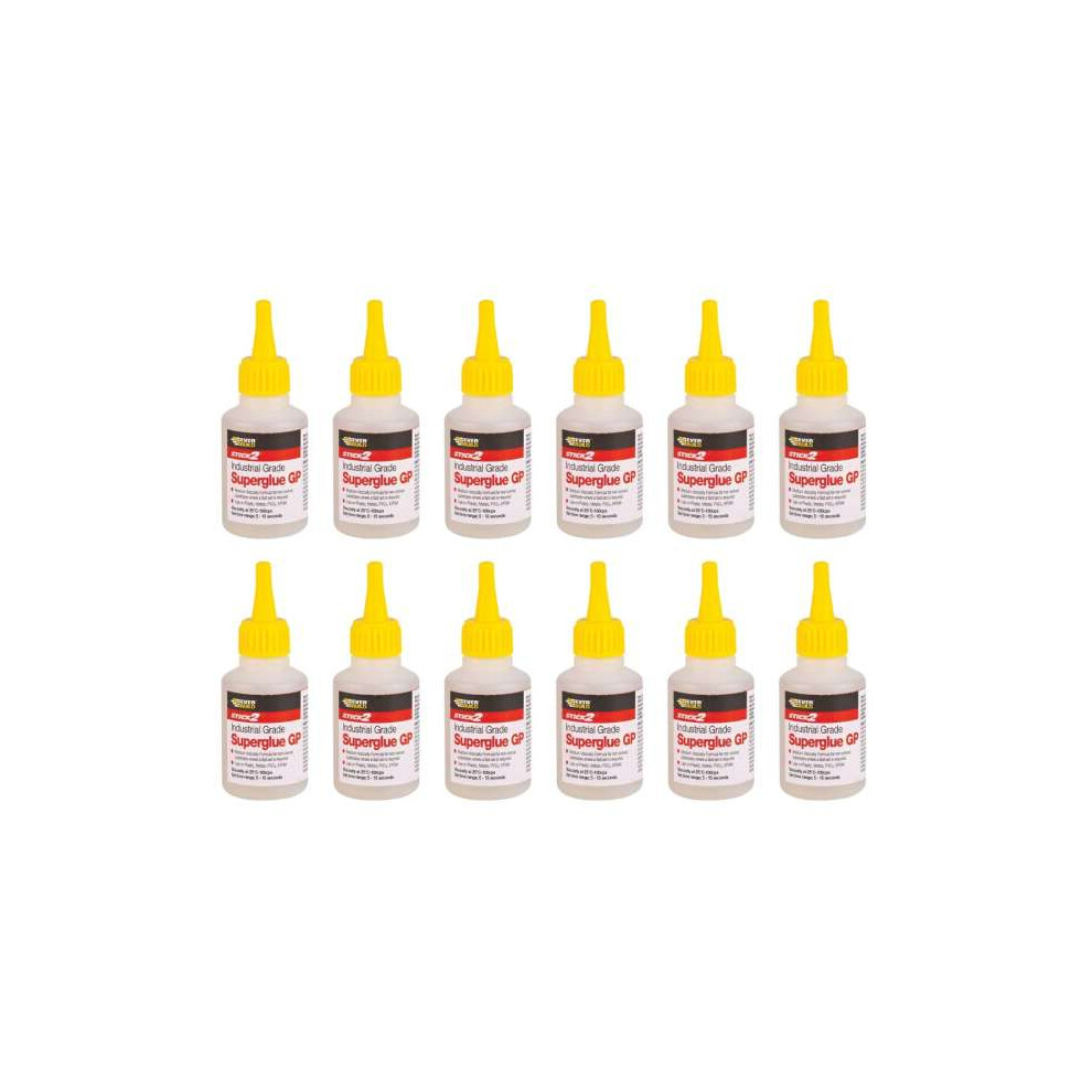 Everbuild Industrial Superglue General Purpose 20g   484651 - Pack of 12