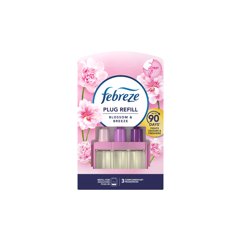 Febreze  Air Freshener 3volution Plug Refill Blossom & Breeze