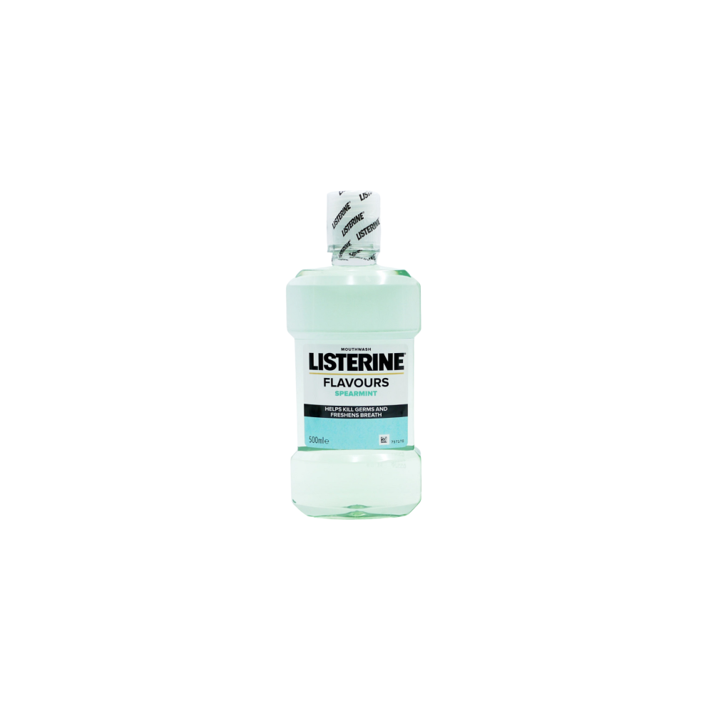 Listerine - Spearmint Mouthwash - 500Ml