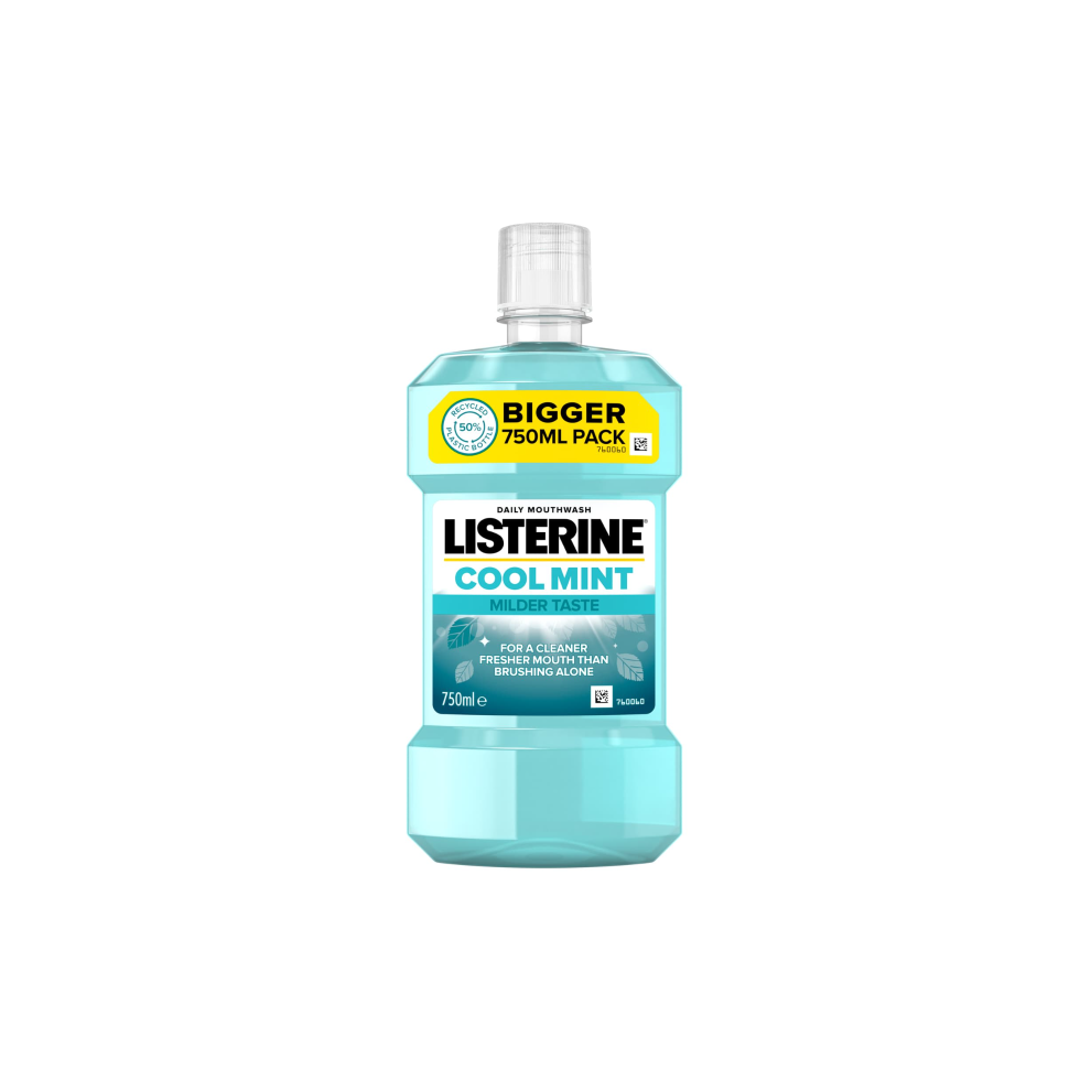 Listerine Mouthwash Cool Mint 750 ml