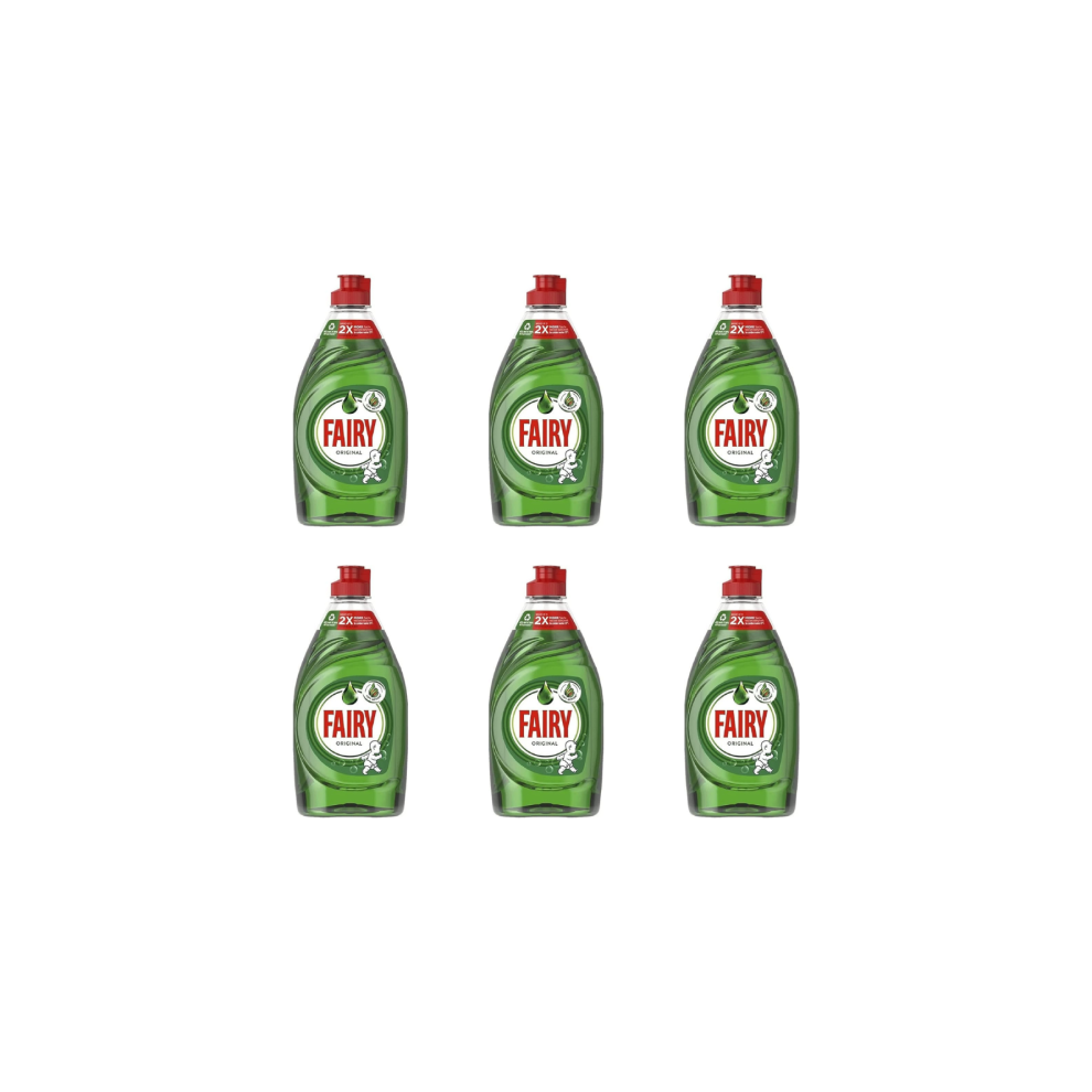 Fairy Original Washing Up Liquid 320ml - Pack Of 6 On OnBuy