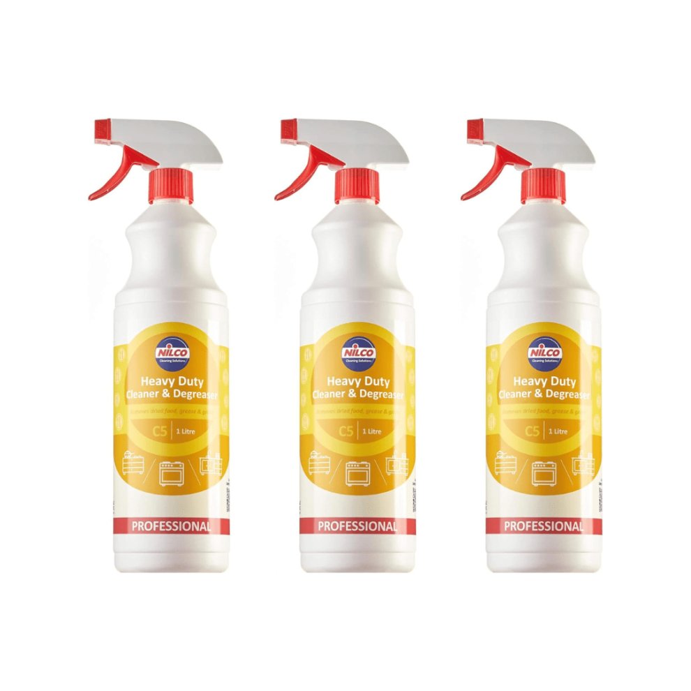 Nilco Heavy Duty Cleaner & Degreaser C5 1L - Pack of 3