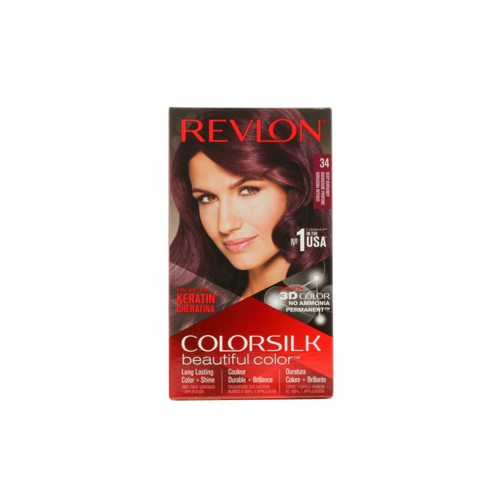 Revlon Colorsilk Beautiful Color 34 Deep Burgundy