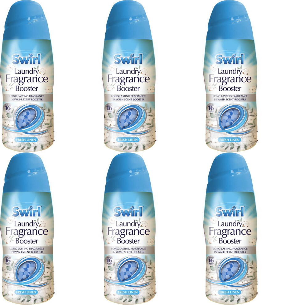 Swirl Laundry Fragrance Booster Fresh Linen 350GM - Pack of 6