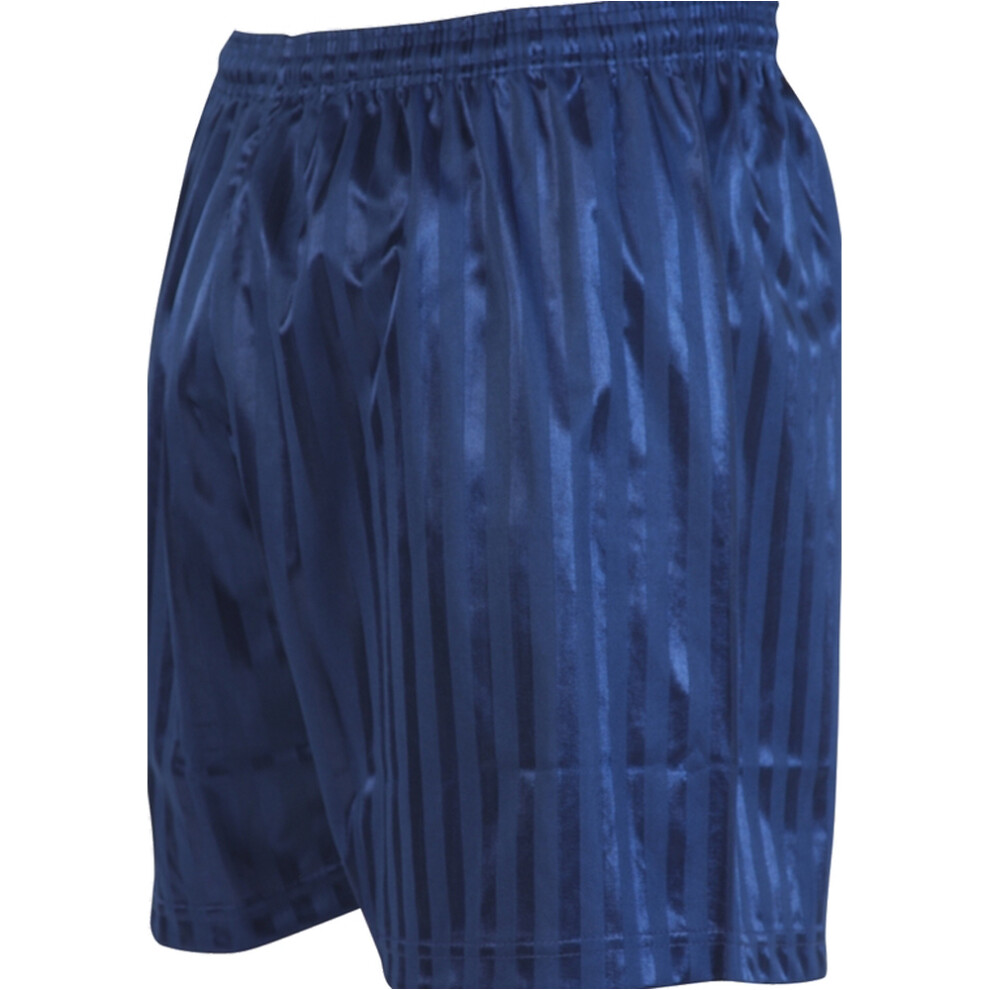 S - NAVY Junior Sports Continental Stripe Training Shorts Bottoms - Football