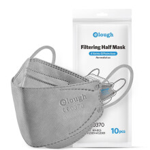 (Dark Gray) 20pcs/30pcs Ffp2 Kn95 Mask Protection Mask 4 Layers Protective Mask Anti Dust Pollution Face Mask