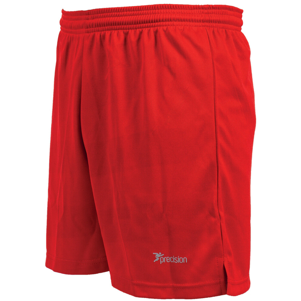 M/L JUNIOR Elastic Lightweight Football Gym Training Shorts - Anfield Red 26-28"