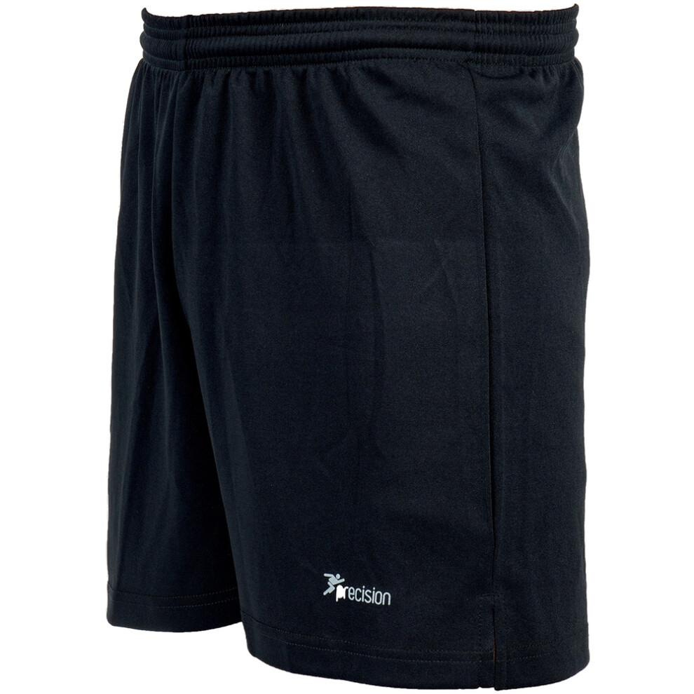 Loops Xl Adult Elastic Lightweight Football Gym Training Shorts - Plain Black 42-44"
