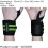 Loops Wrap Around Gym Wrist Straps - Wrist Support & Thumb Loop - Bench Press Shoulder 2