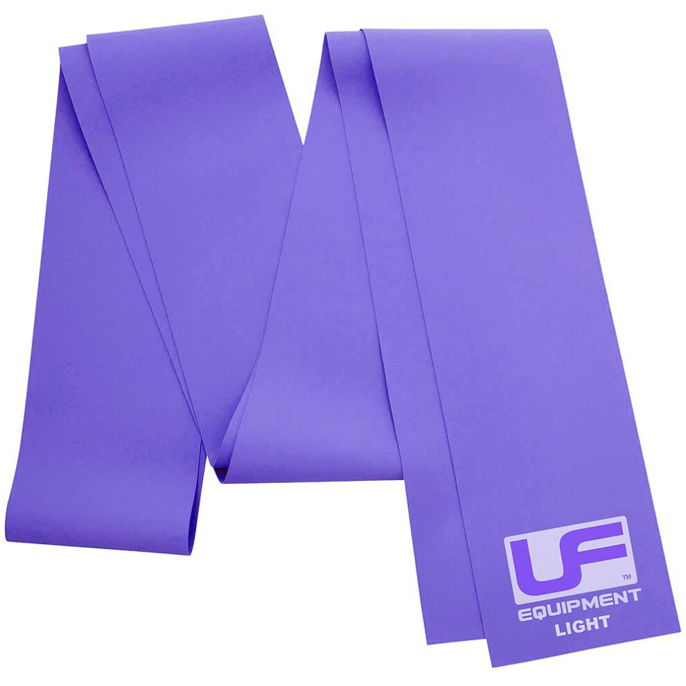 2m Workout Resistance Band - LIGHT TPE - Yoga Pilates Physio Strength Straps Gym