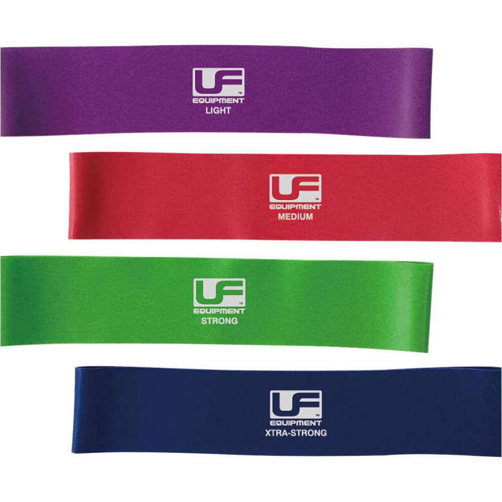 12 Inch Fabric Workout Resistance Band - LIGHT Legs Squats Quads Glutes Straps