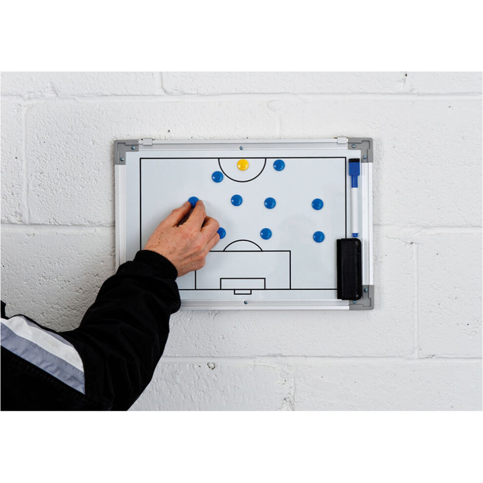45 x 30cm Magnetic Double Sided Football Tactics Board - Wall Mounted Markers-image-OPC-PDNSCSX-NEW
