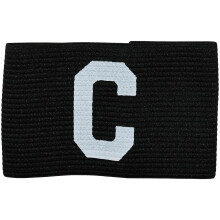 Junior Captains Armband - BLACK - Football Rugby Sports Arm Bands Big C