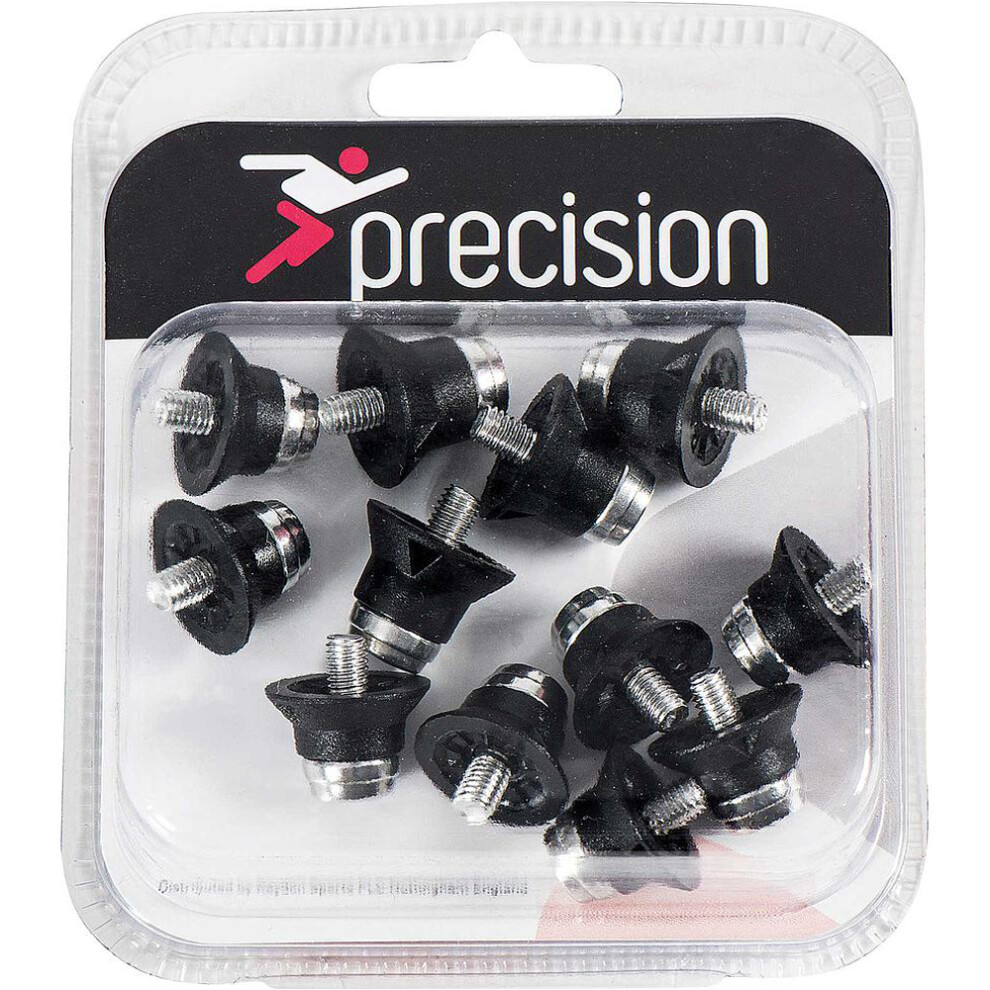 Loops 12 Pack - Alloy Tipped Football Studs - 8X 13Mm & 4X 16Mm - Screw In Soft Ground