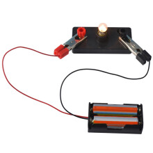 Kids Gift Electric Circuit Kit Kids Student School Science Light Bulbs Toy Educational Diy