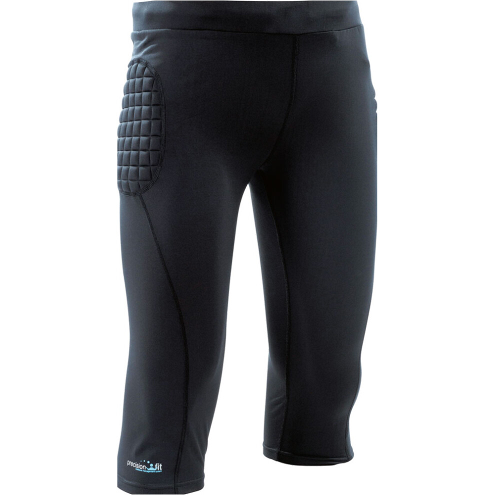 ADULT 32-34 Inch Padded Goal-Keeping 3/4 Length Trousers - EVA Leg Pants Bottoms