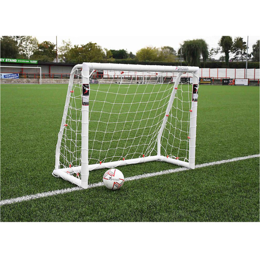 5 x 4 Feet Match Approved Football Goal Posts & Net - All Weather Outdoor Rated