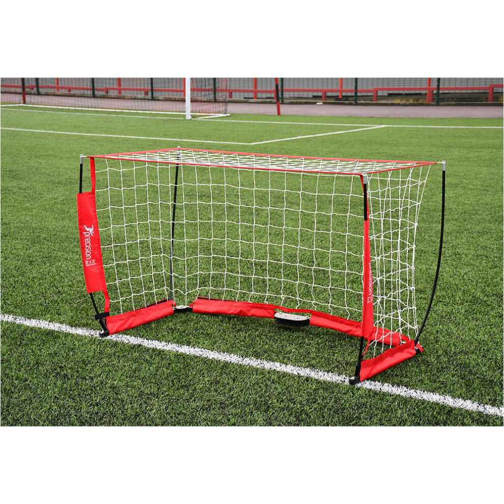 5 x 3 Feet Quick Set-Up Flexi Box Football Training Goal Net Portable Side Game