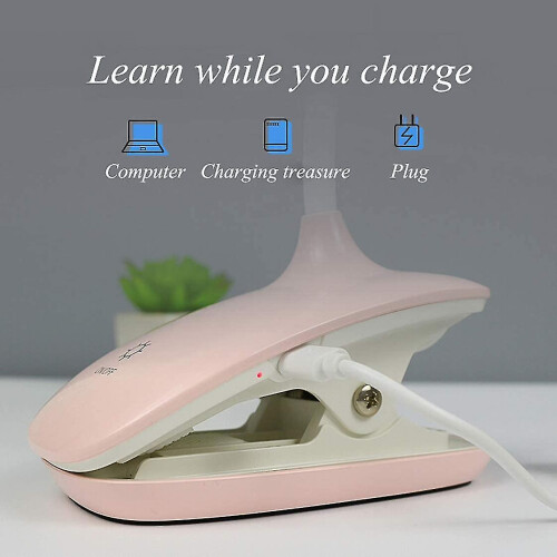 Led Clip-on Reading Lamp Dimmable Eye Protection Table Lamp 2