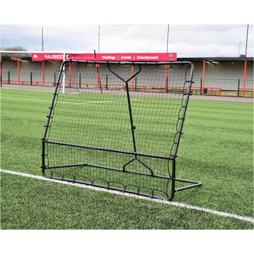 Loops 6 x 6.5ft Adjustable Angle Large Football Rebounder - Pitch Training Bounce Net